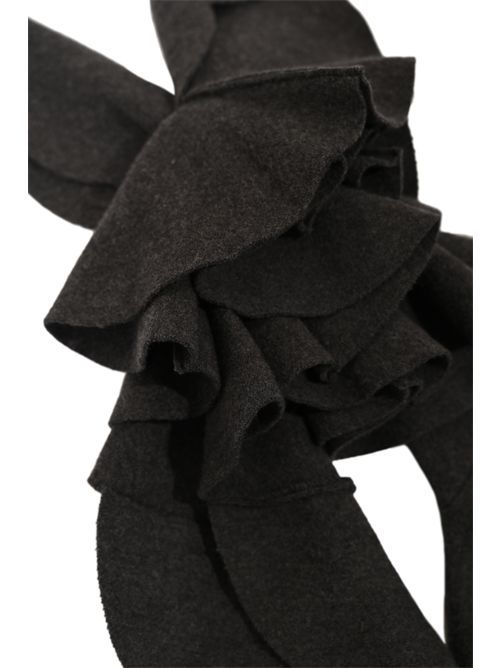 Sciarpa Olimpia in lana Antracite Liviana Conti | F5WA66Y49-0